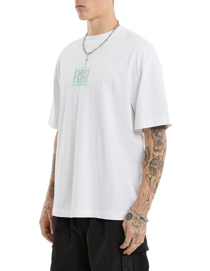 Protestant Street Tee in White image 6