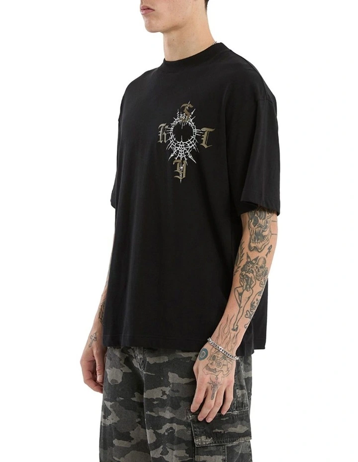 Depiction Street Tee in Black image 5