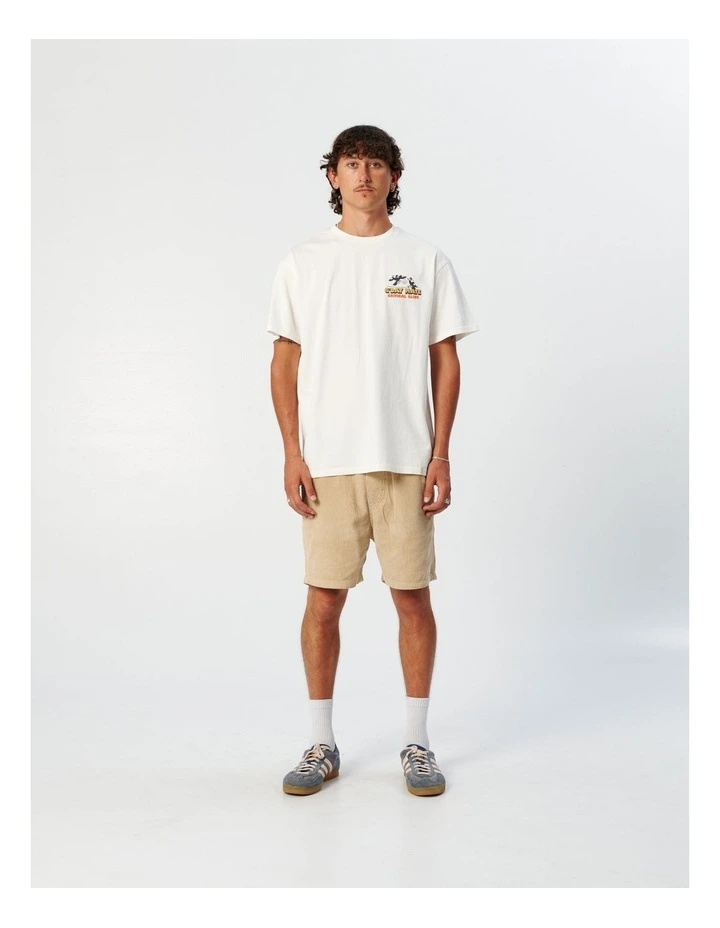 Gday Mate Tee in Vintage White image 1