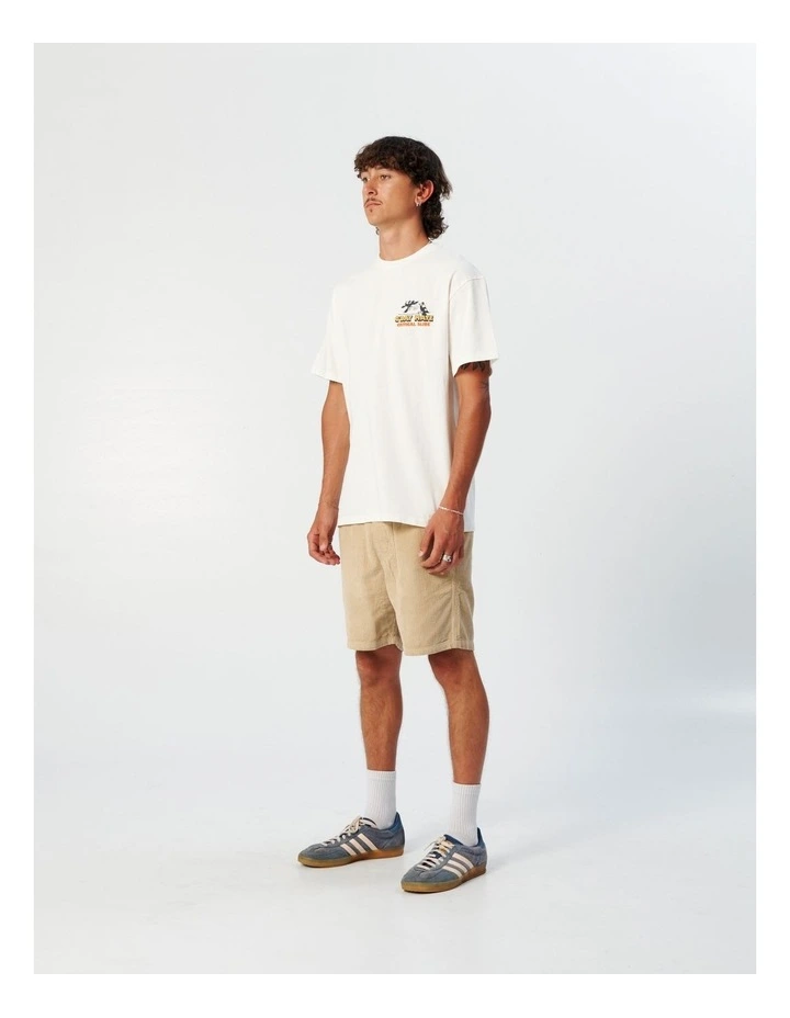 Gday Mate Tee in Vintage White image 3