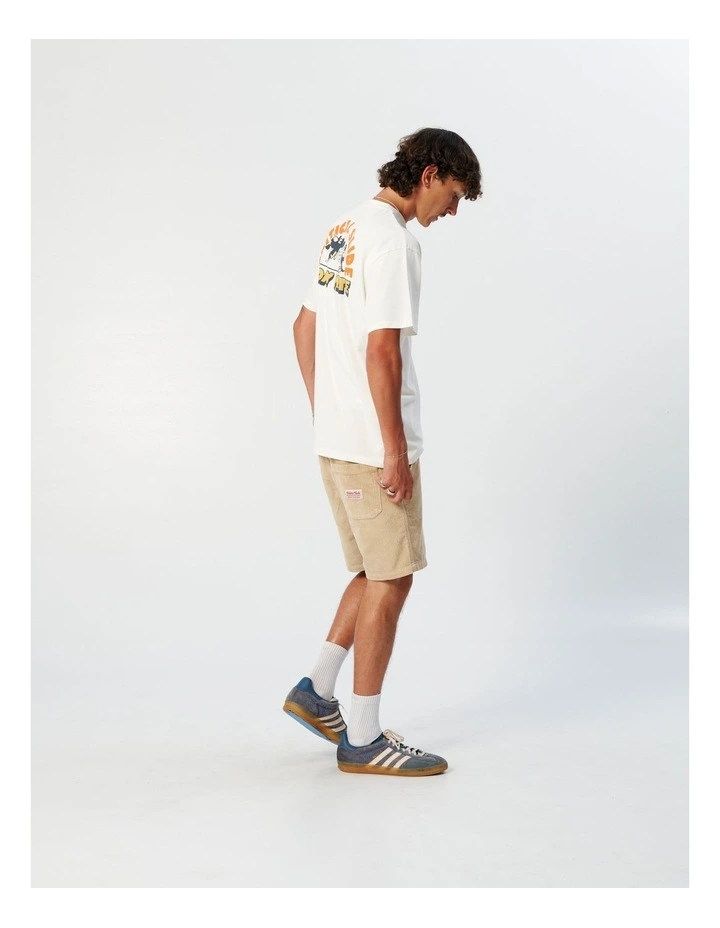 Gday Mate Tee in Vintage White image 6