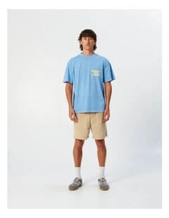 Sabbatical Tee in Powder Blue