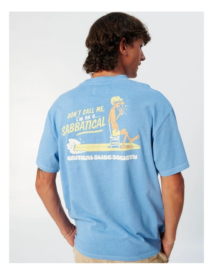 Sabbatical Tee in Powder Blue image 6