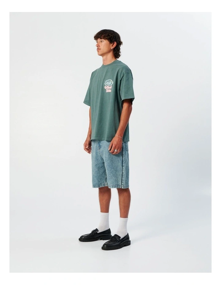 Portals Jumbo Tee in Ocean image 3