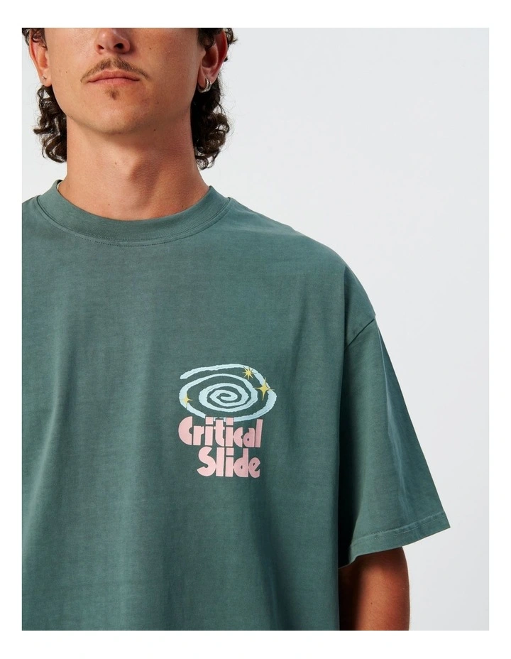 Portals Jumbo Tee in Ocean image 6