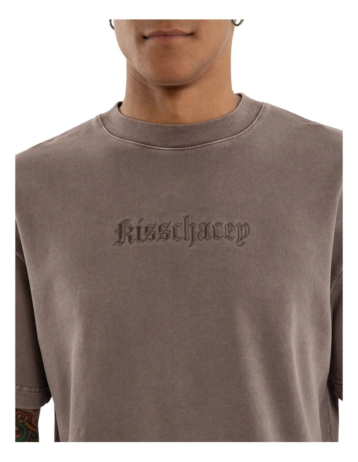 Syndicate Loopback Street Tee in Red image 4