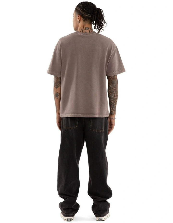 Syndicate Loopback Street Tee in Red image 5