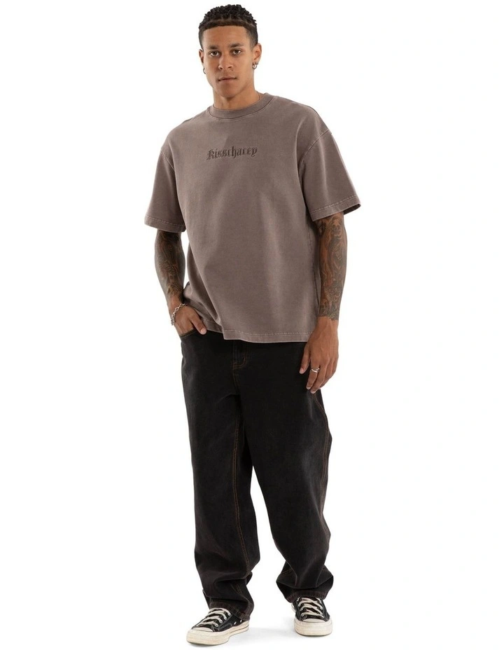 Syndicate Loopback Street Tee in Red image 6