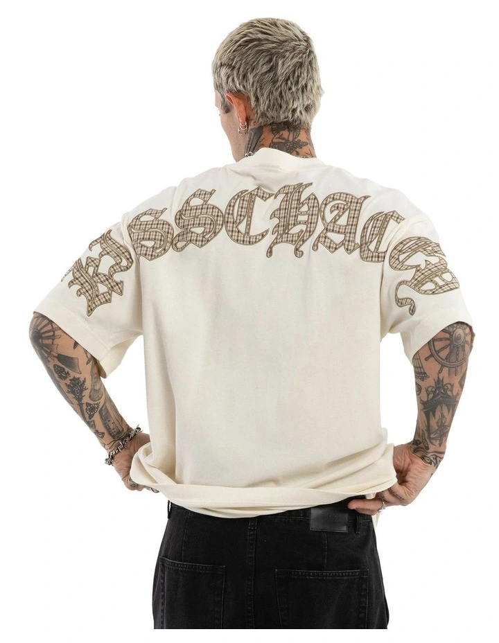 Birmingham Street Tee in Beige image 1