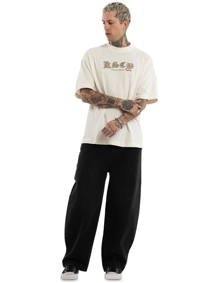 Birmingham Street Tee in Beige image 6