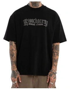 Scripture Street Tee in Black