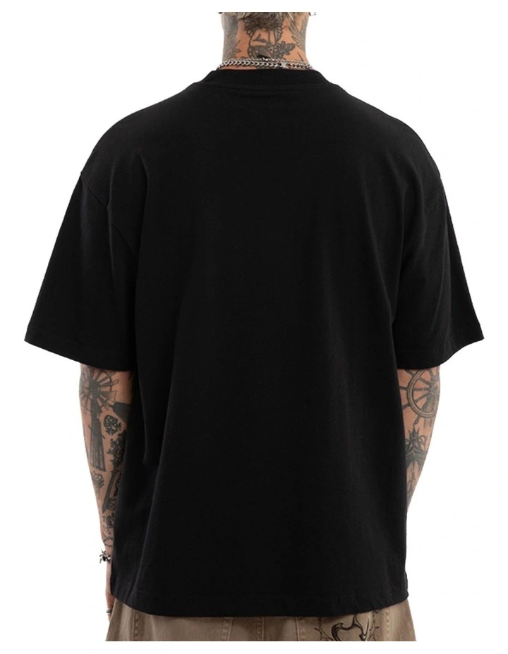 Scripture Street Tee in Black image 2