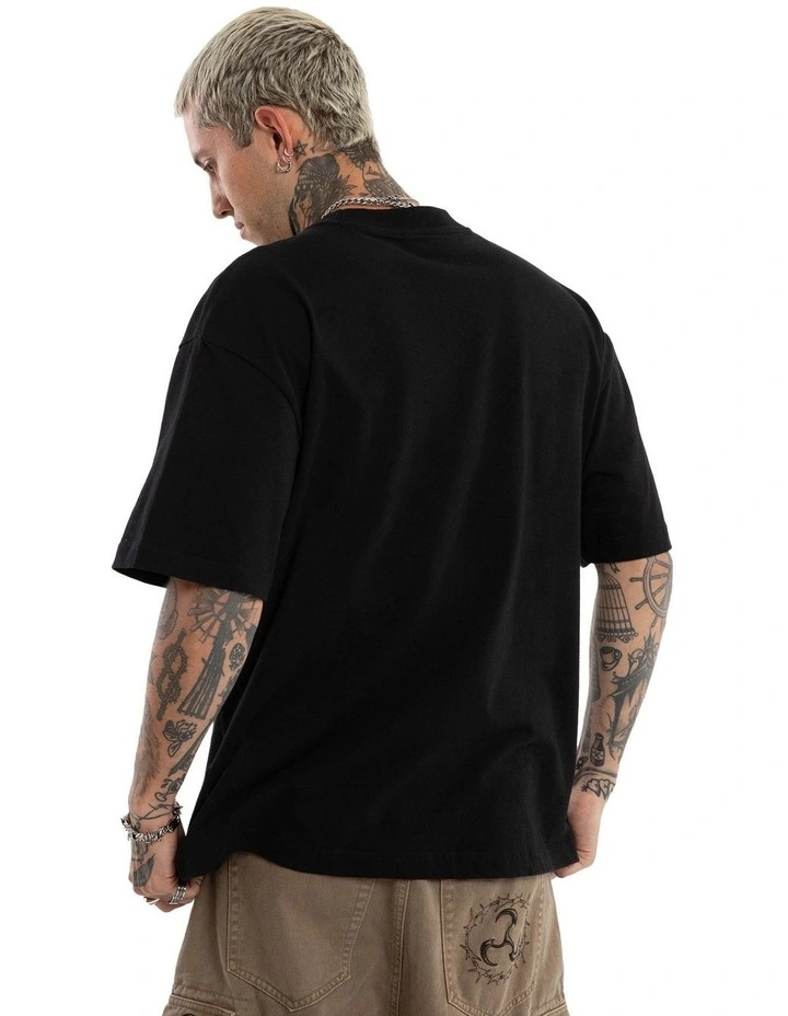 Scripture Street Tee in Black image 2