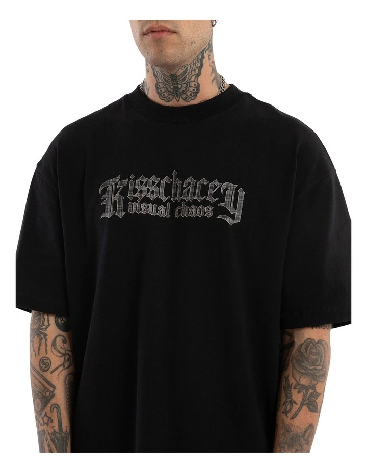 Scripture Street Tee in Black image 4