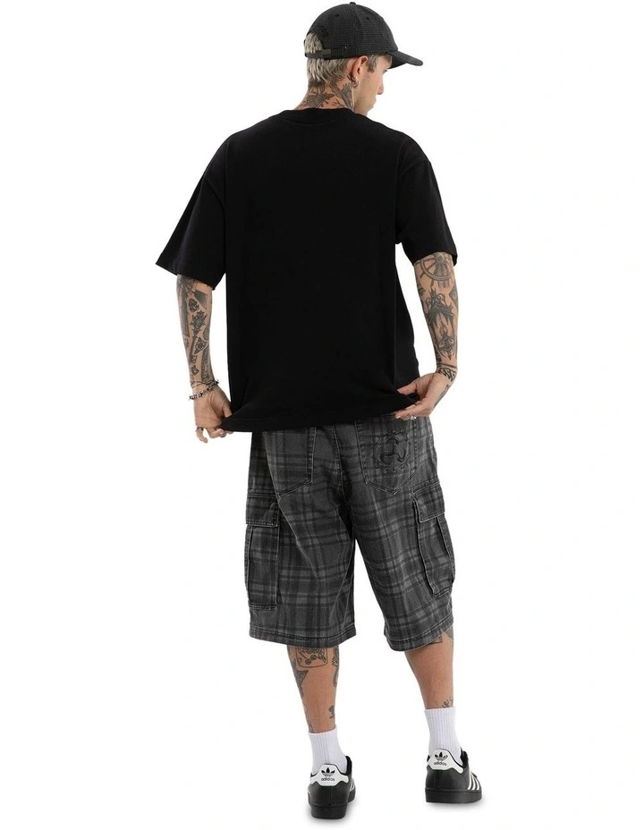 Cheque Street Tee in Black image 5