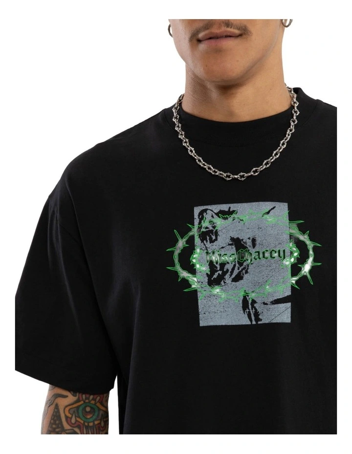 Sunset Street Tee in Black image 3