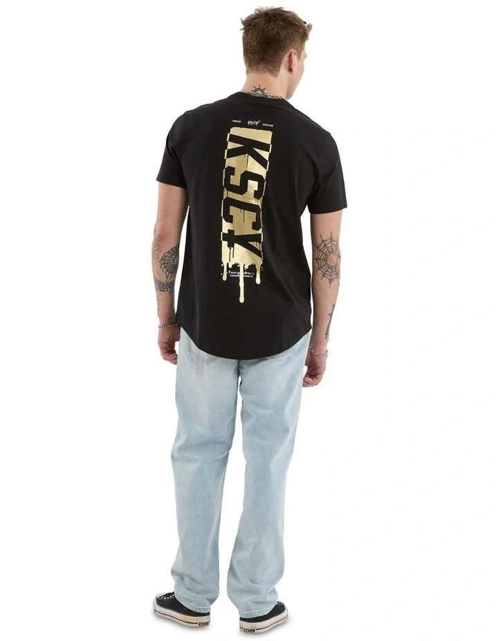 Sunset Street Tee in Black image 5