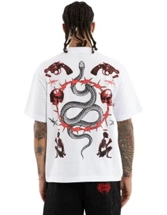 Grave Street Tee in White