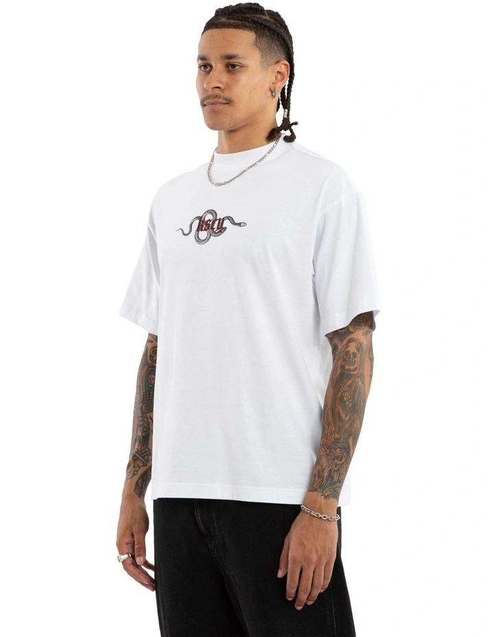 Grave Street Tee in White image 3