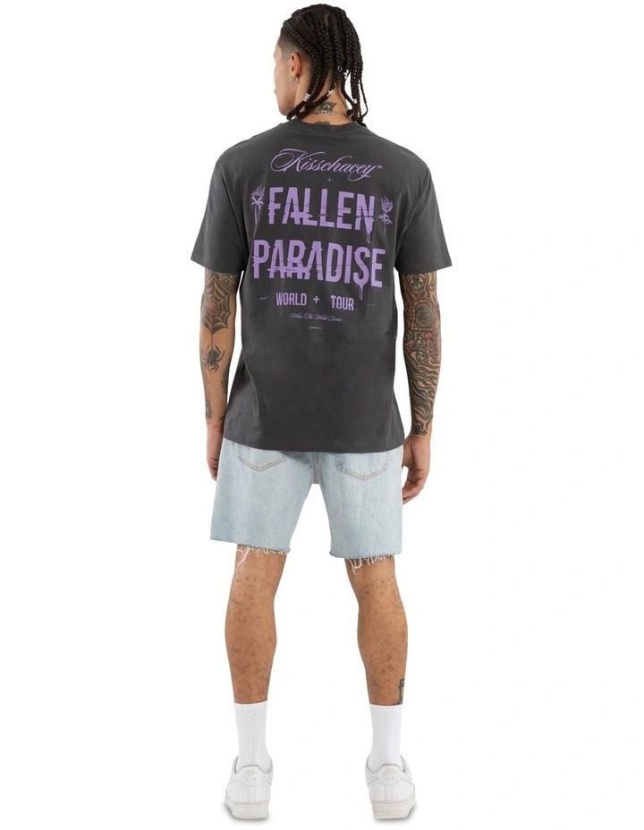 Division Relaxed Tee in Grey image 5