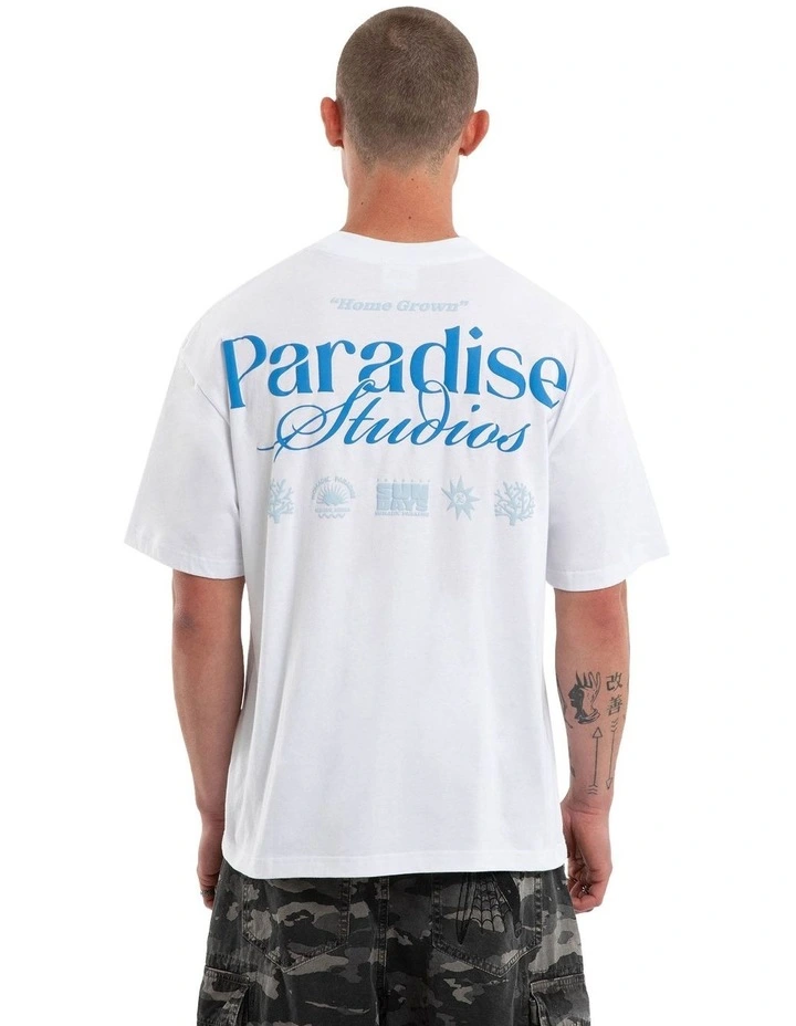Coasta Street Tee in White image 1