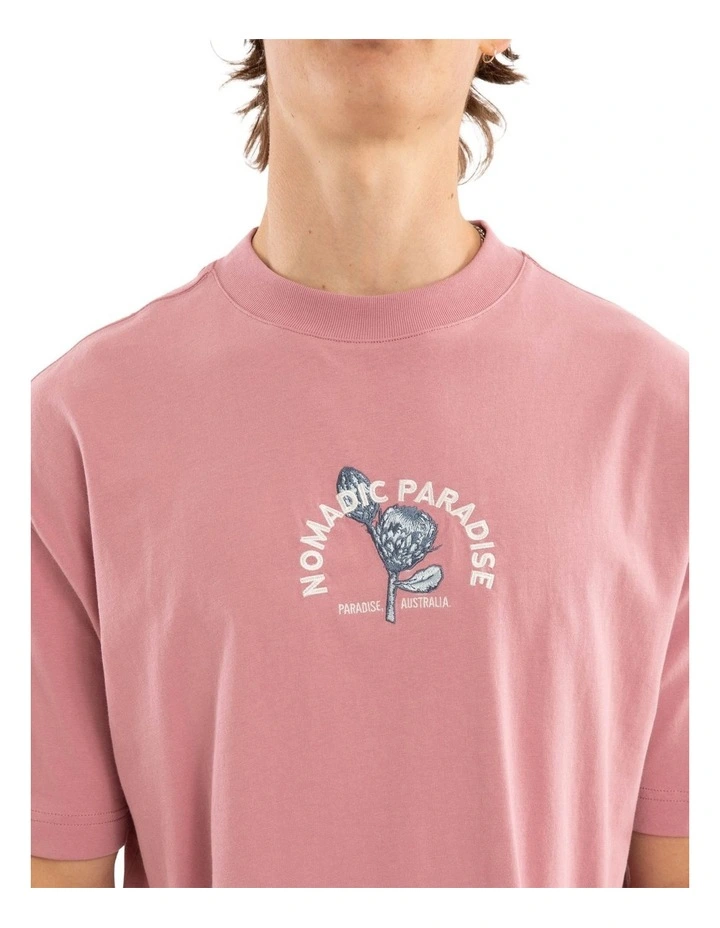 Paradinia Street Tee in Pink image 4