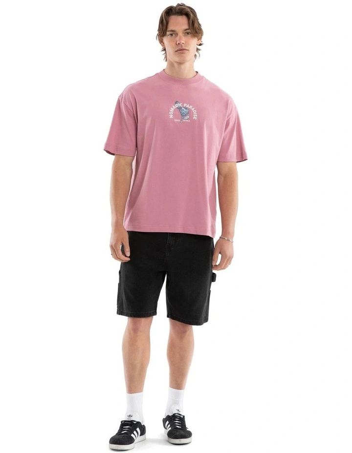 Paradinia Street Tee in Pink image 6