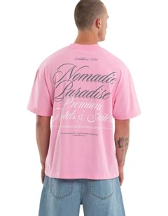 Suites Street Tee in Pink