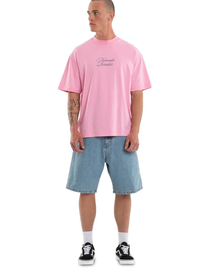 Suites Street Tee in Pink image 6