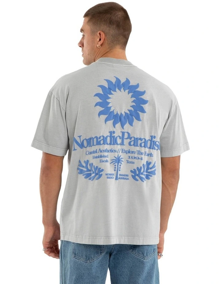 Marseille Street Tee in Grey image 1