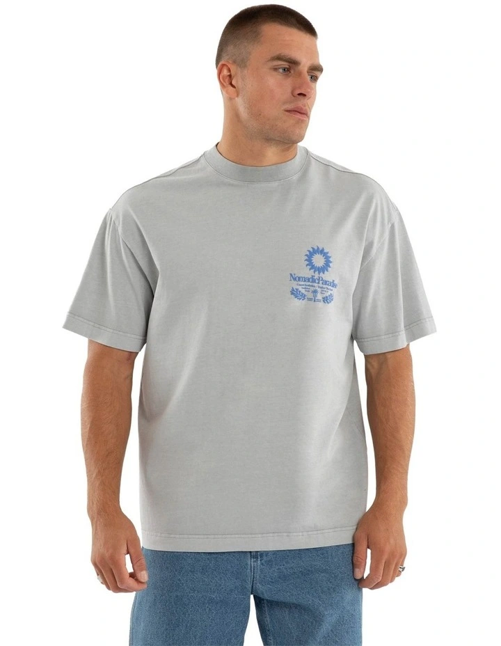 Marseille Street Tee in Grey image 2