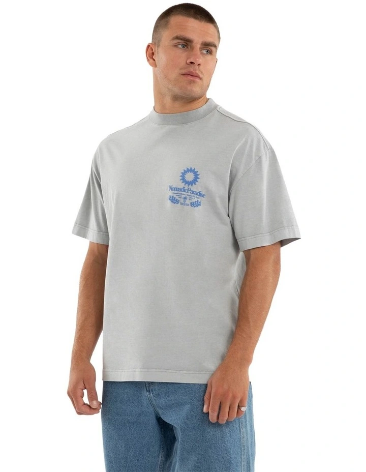 Marseille Street Tee in Grey image 3