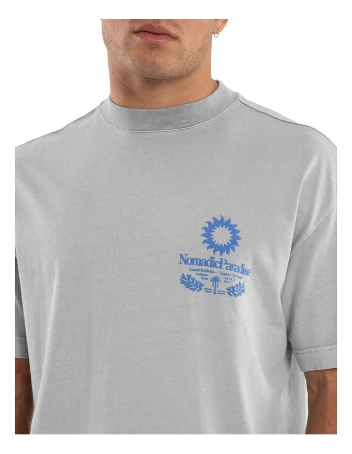 Marseille Street Tee in Grey image 4
