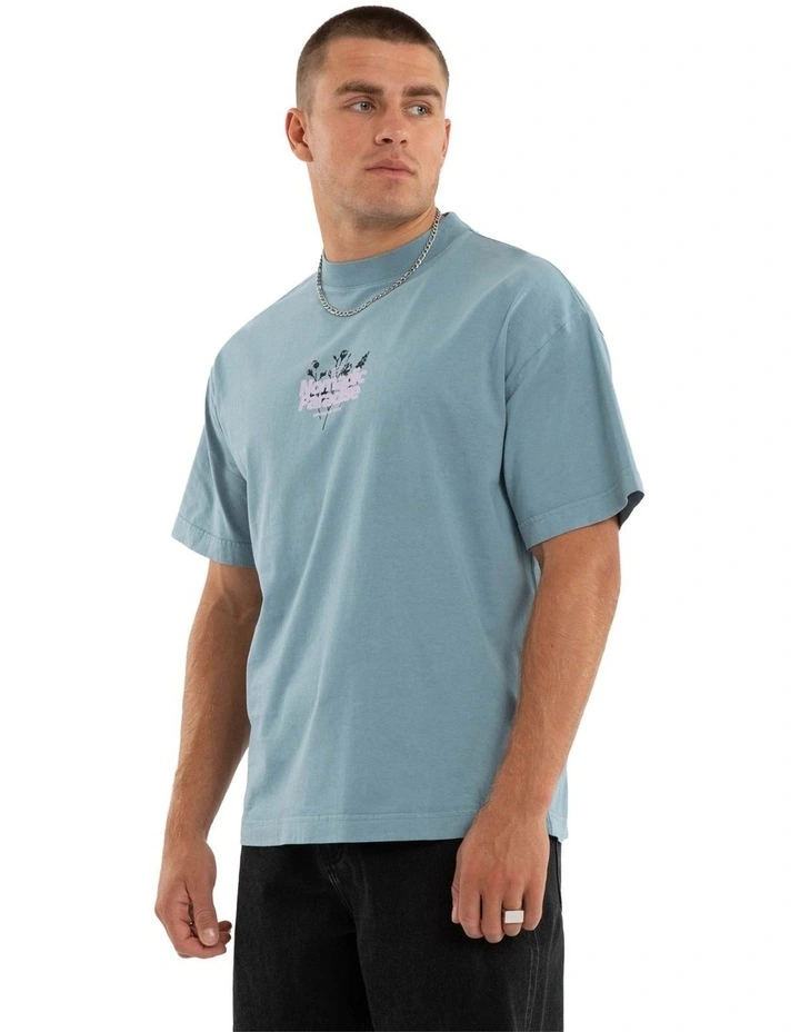 Tides Street Tee in Blue image 3