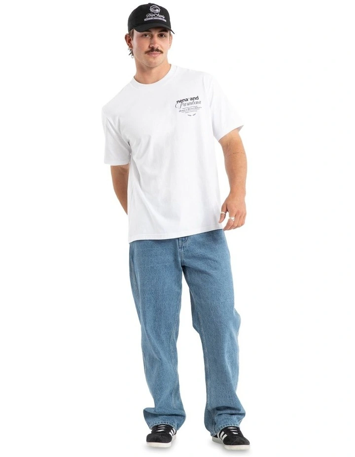 Written Classic Tee in White image 6