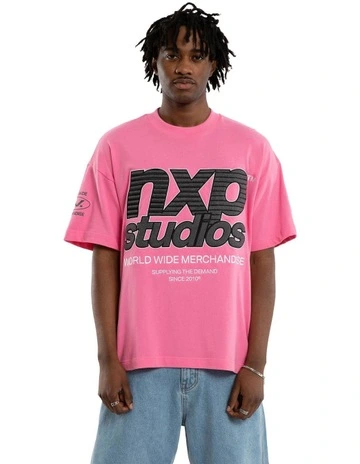 Frontier Raptor Tee in Pink
