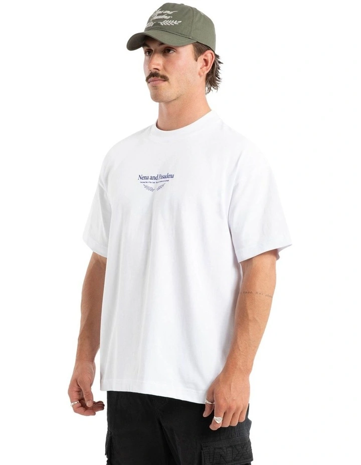 Stadium Raptor Tee in White image 3