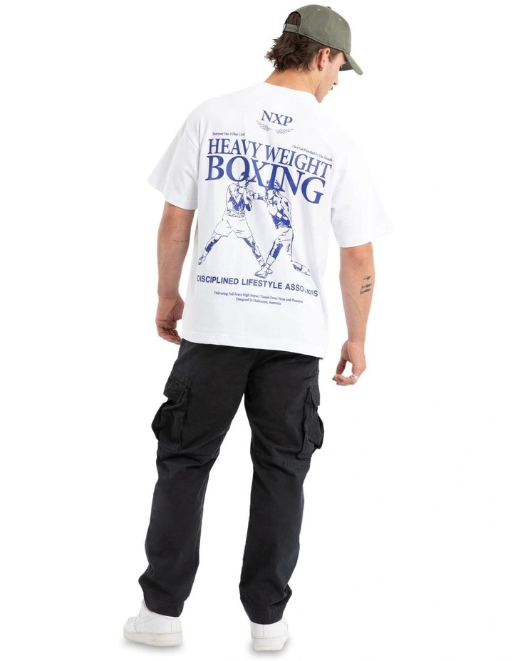 Stadium Raptor Tee in White image 5