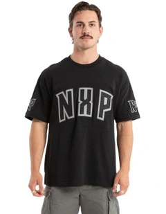 Beatdown Raptor Tee in Jet Black