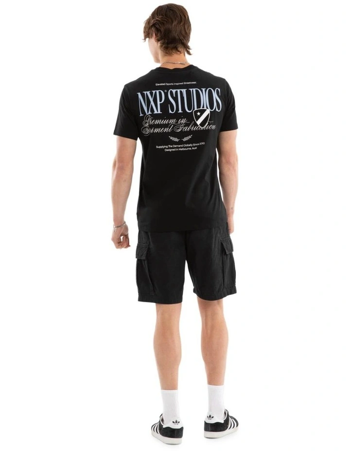 Shield Standard Tee in Jet Black image 2