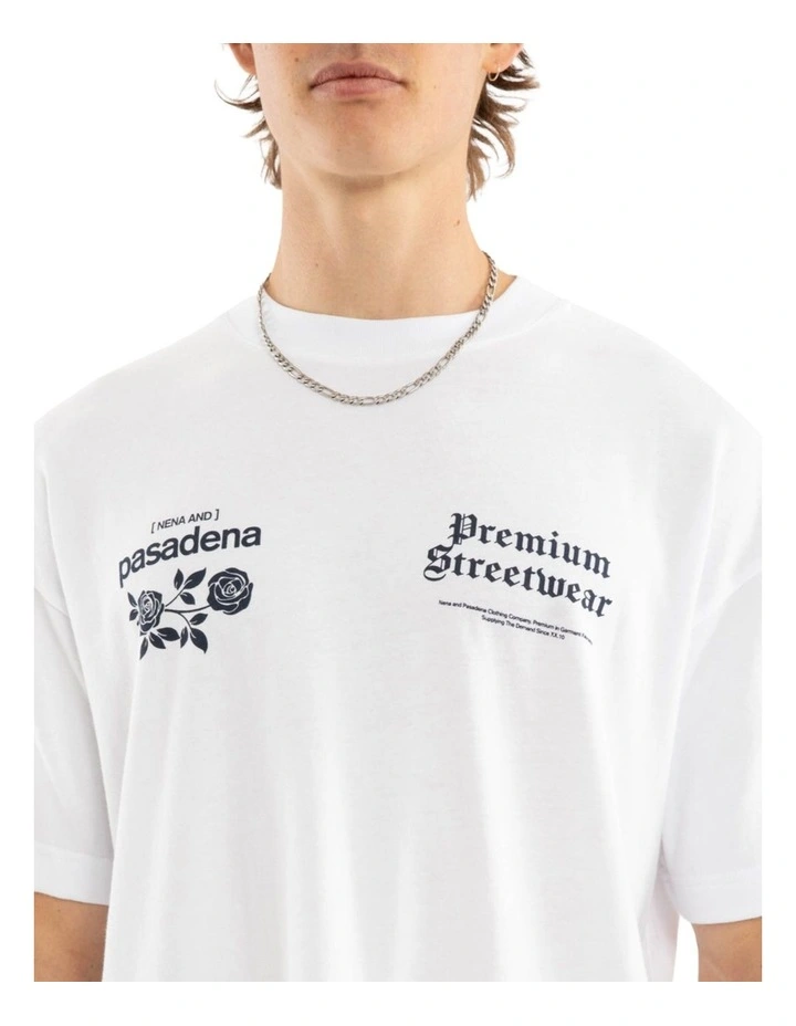 Possession Raptor Tee in Optical White image 3