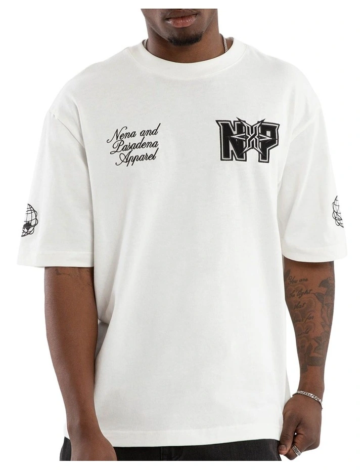 Figures Oversized Tee in Natural White image 2
