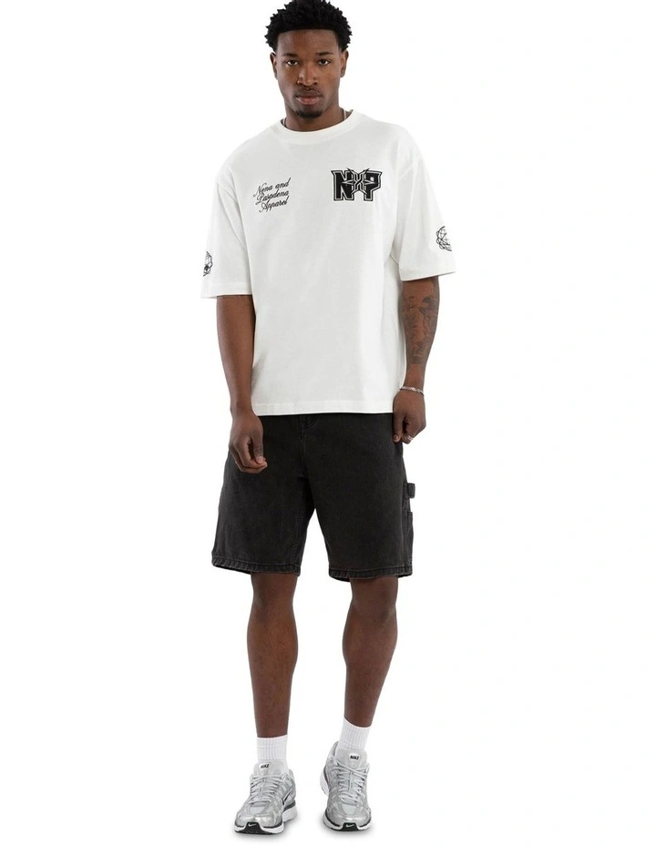 Figures Oversized Tee in Natural White image 6