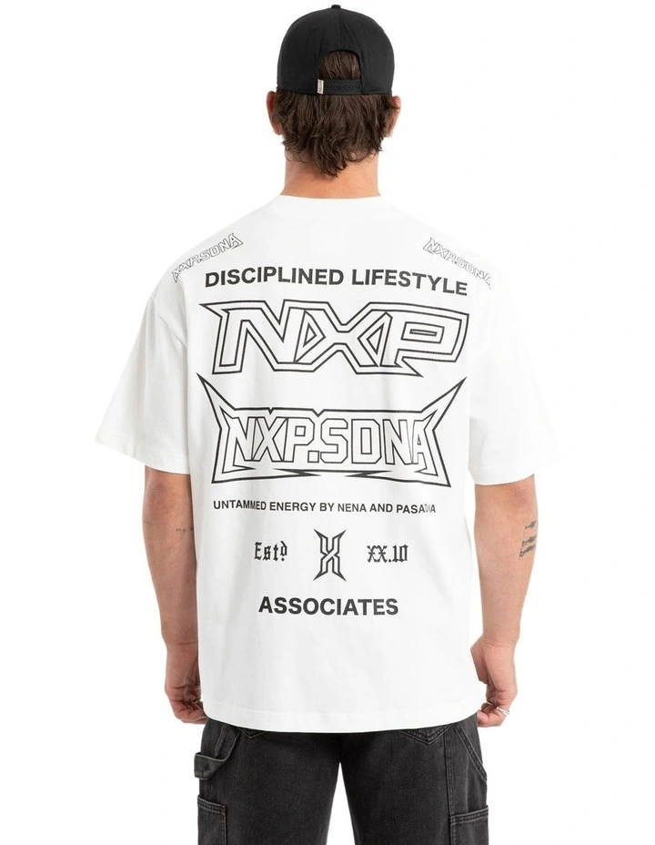 Grand Raptor Tee in Natural White image 1