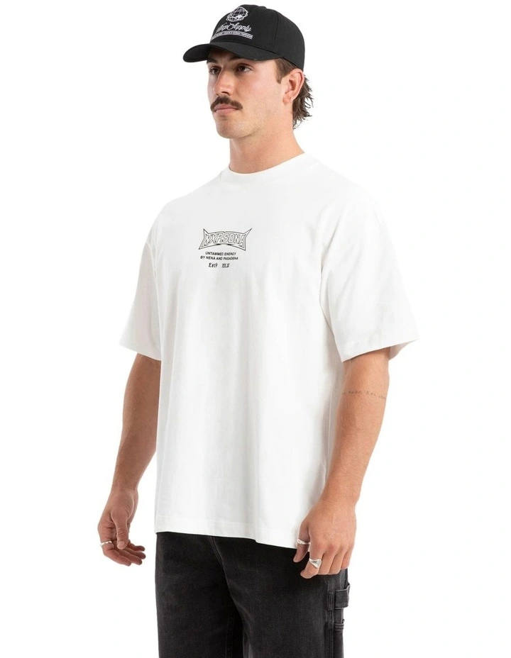 Grand Raptor Tee in Natural White image 3