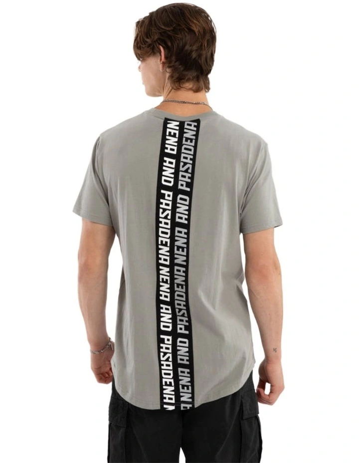 Triumph Dual Curved Tee in Grey image 1