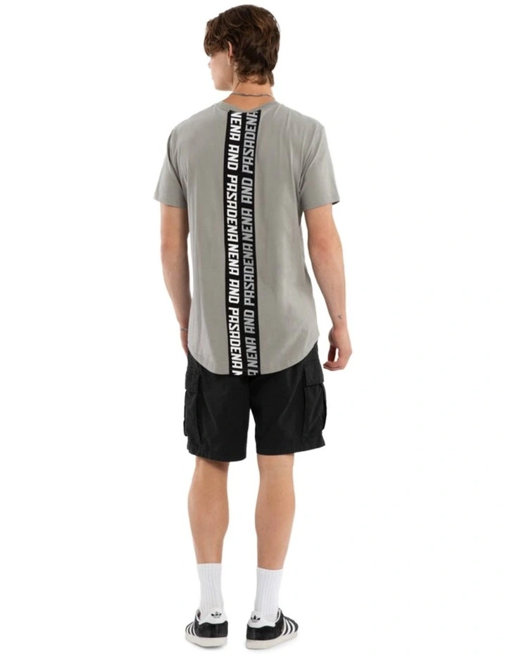 Triumph Dual Curved Tee in Grey image 4