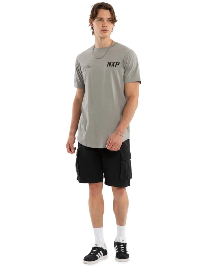 Triumph Dual Curved Tee in Grey image 5