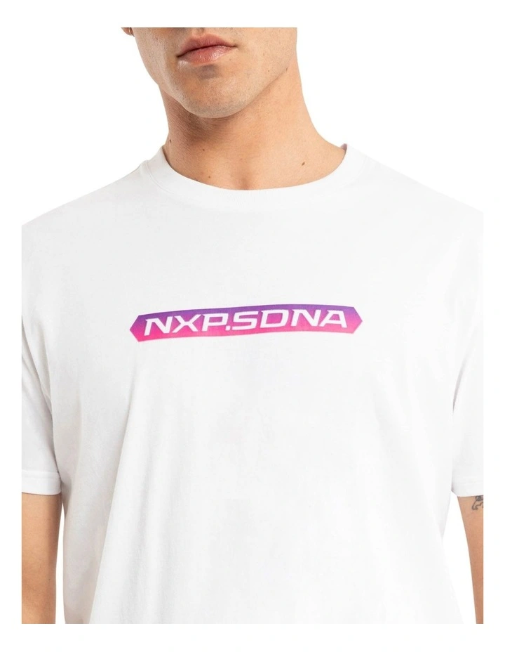 Score Dual Curved Tee in White image 4