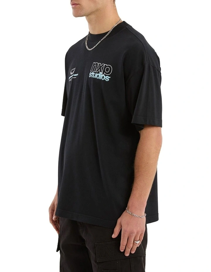 Major Raptor Tee in Anthracite Black image 6